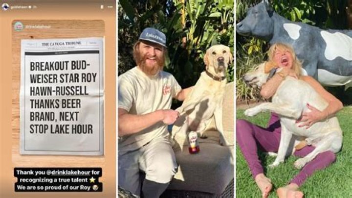 After Superbowl Ad, Goldie Hawn and Kurt Russell’s Dog Lands First Brand Partnership