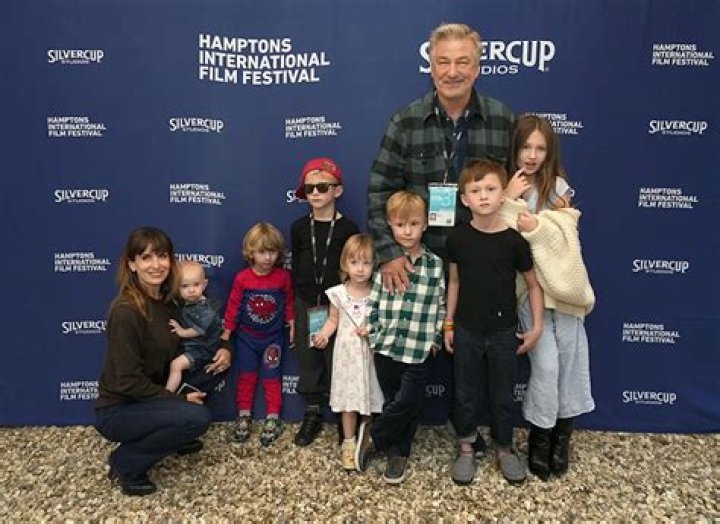 Alec Baldwin and wife make extremely rare public appearance with all seven children