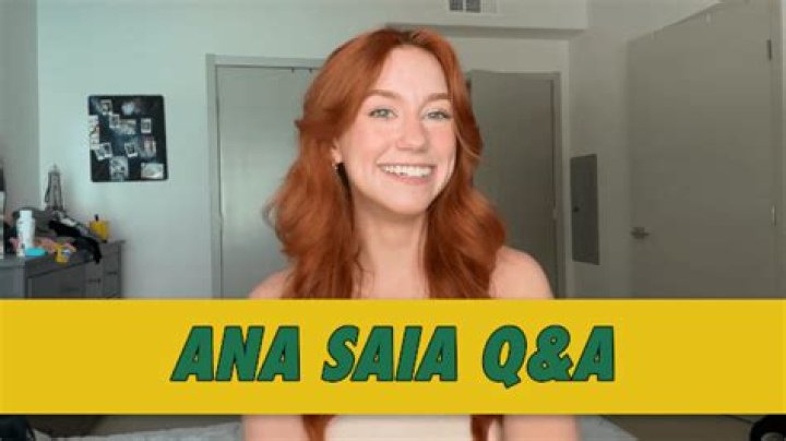 Ana Saia - Age, Family, Bio