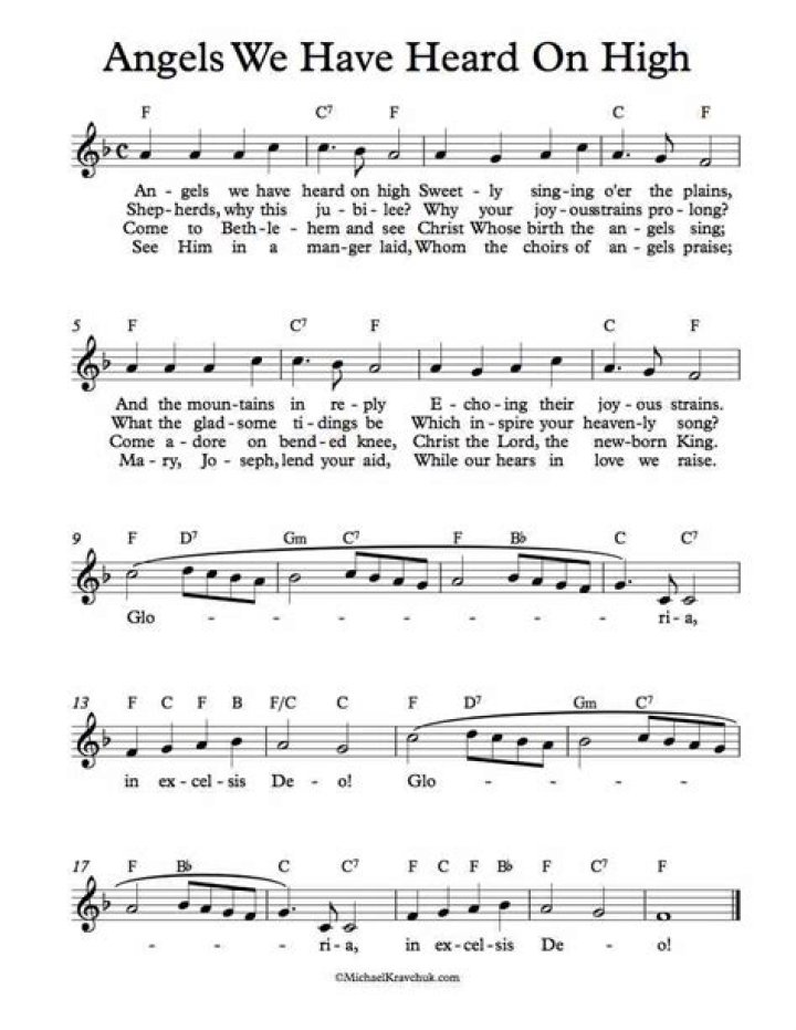 Angels We Have Heard On High