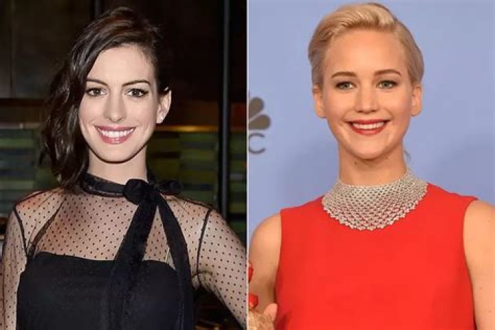 Anne Hathaway defends Jennifer Lawrence after the weird Golden Globes incident