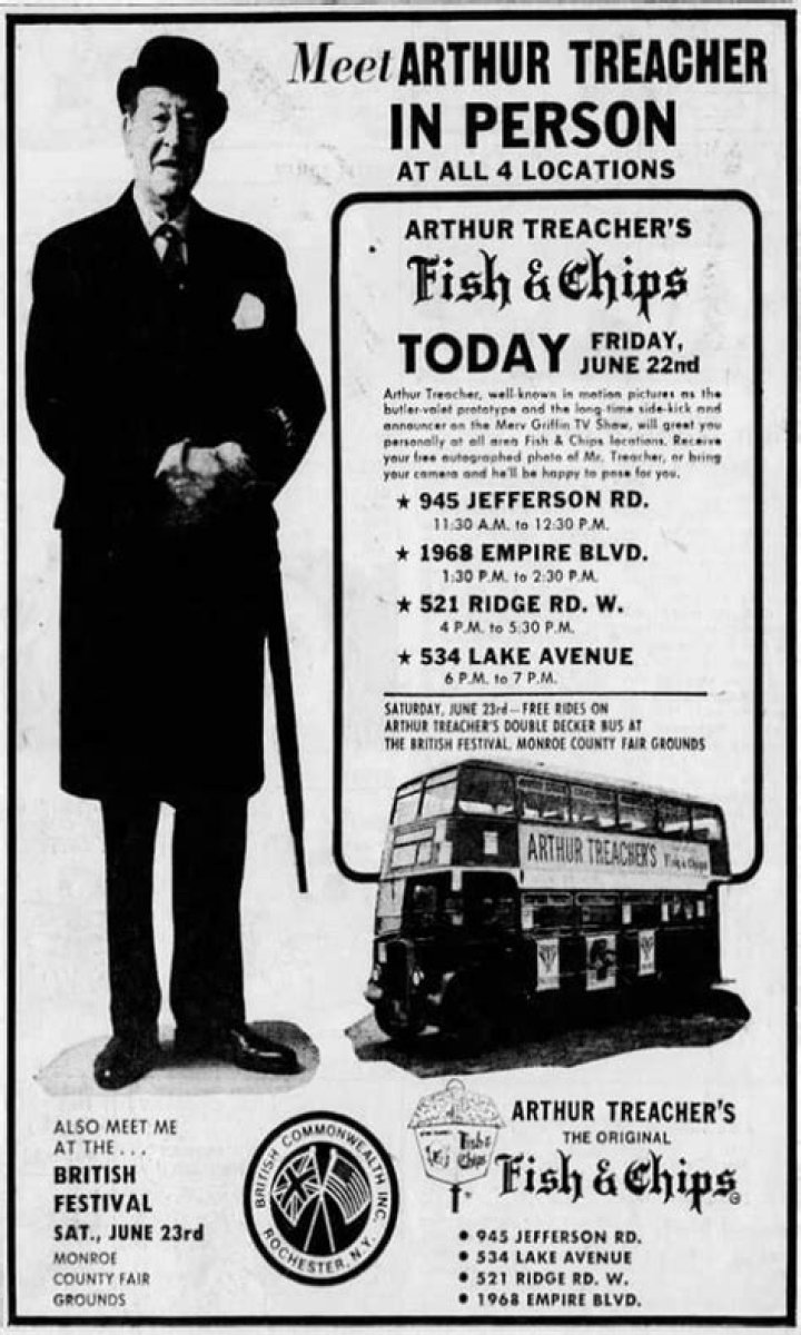 Arthur Treacher - Trivia, Family, Bio