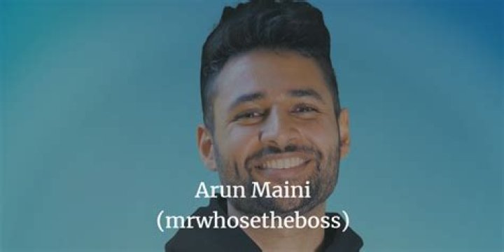 Arun Maini Bio (Wiki) 