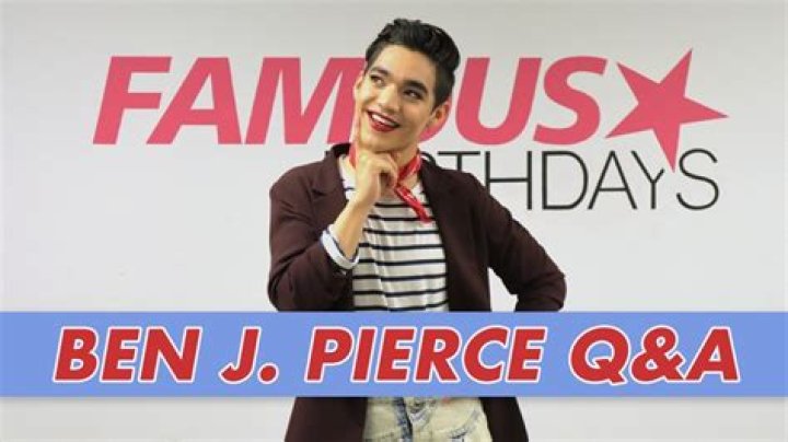 Ben J. Pierce Q&A | Famous Birthdays