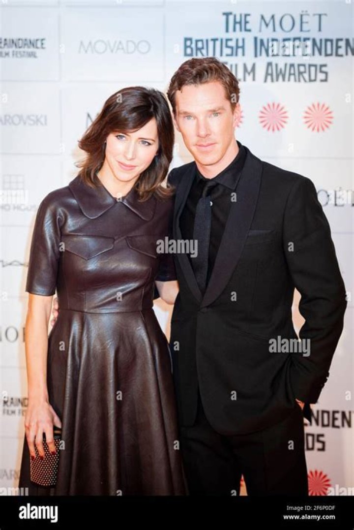 Benedict Cumberbatch & Sophie Hunter walk their second red carpet in London