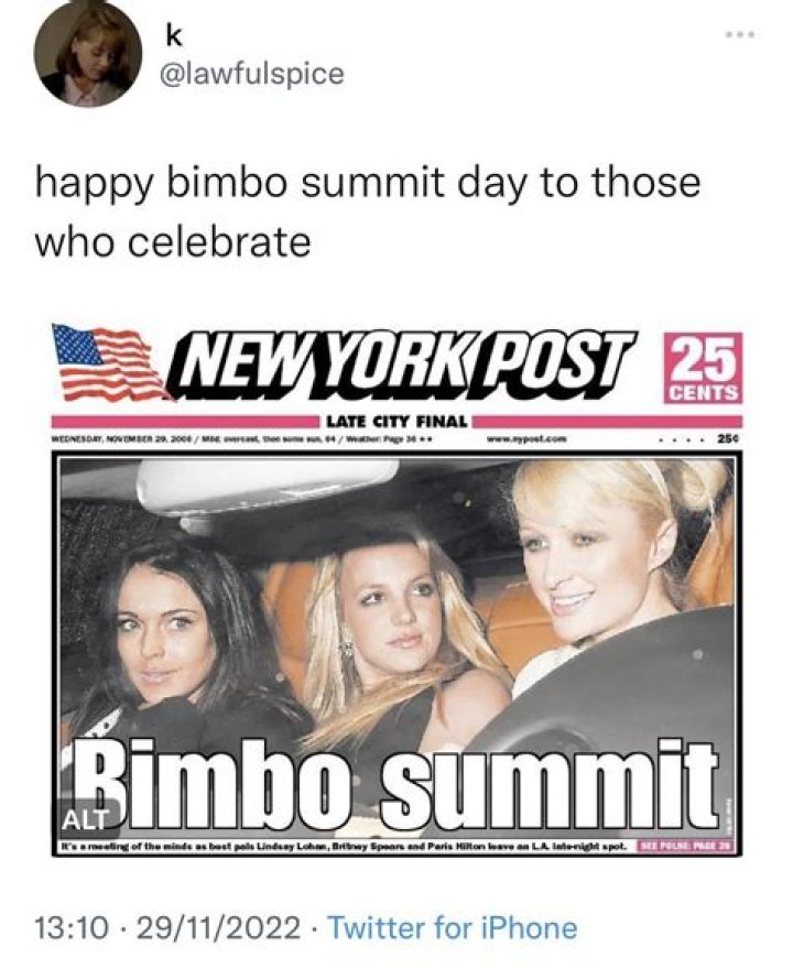 bitchy | bimbo summit paris hilton