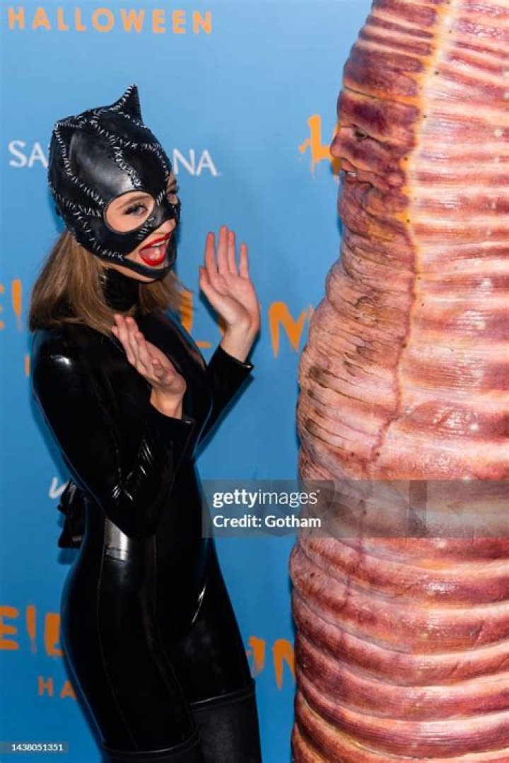 bitchy | Elon Musk wears a $7500 Devil’s Champion with an upside-down cross on the back as he arrives at Heidi Klum’s Halloween party in NYC