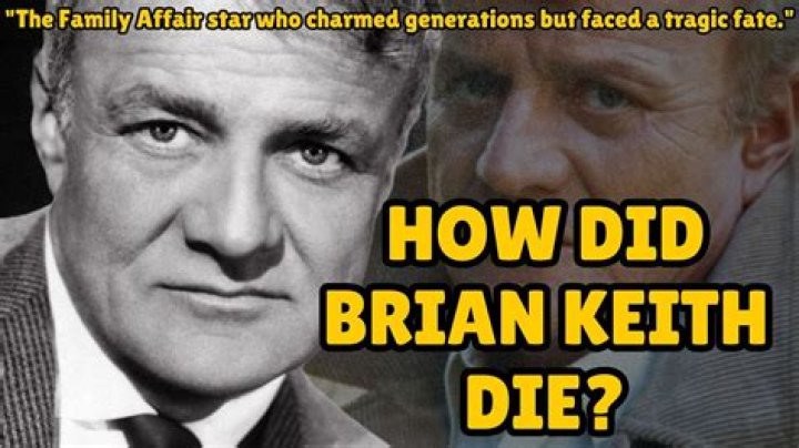 
Brian Keith Cause of Death, How did Brian Keith Die? 
