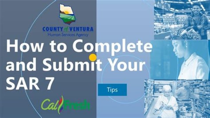 Can I submit my SAR 7 online?