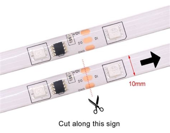 Can you cut LED strip lights to size?