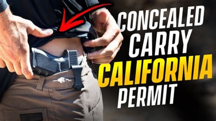 Can you open carry in California while fishing?