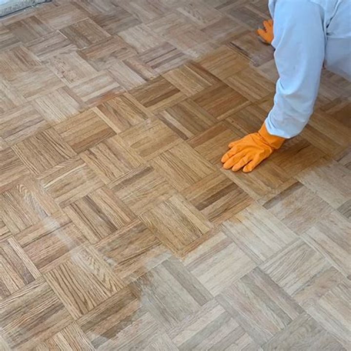 Can you sand parquet wood floors?
