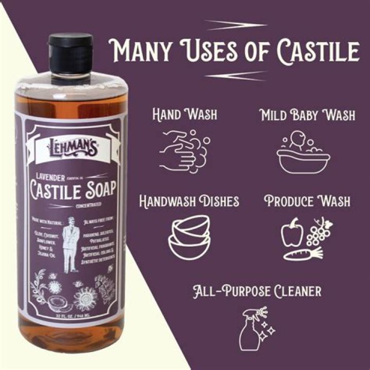 Can you use Castile soap on dishes?