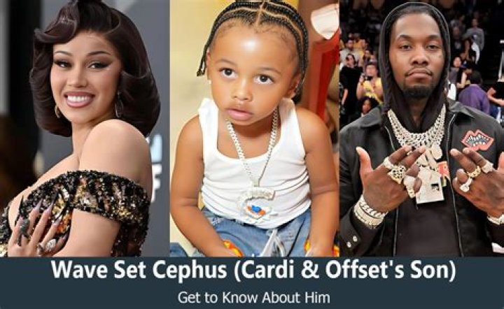 Cardi B & Offset finally reveal the name of their 7-month old son: Wave Set Cephus