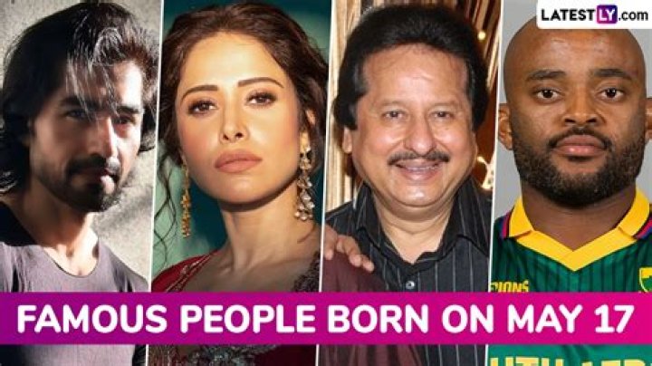 Celebrities born on May 17