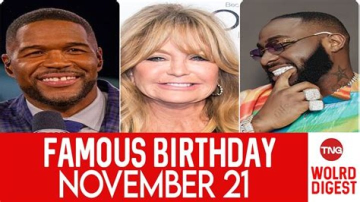 Celebrities born on Nov 21