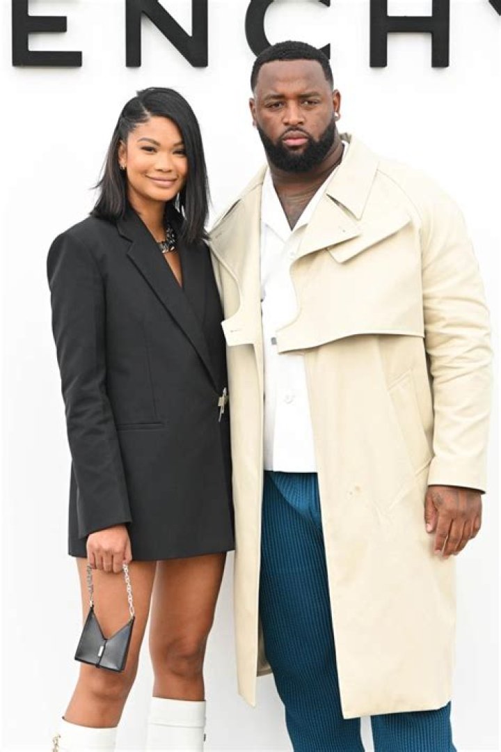 Chanel Iman and boyfriend Davon Godchaux expecting first baby together 