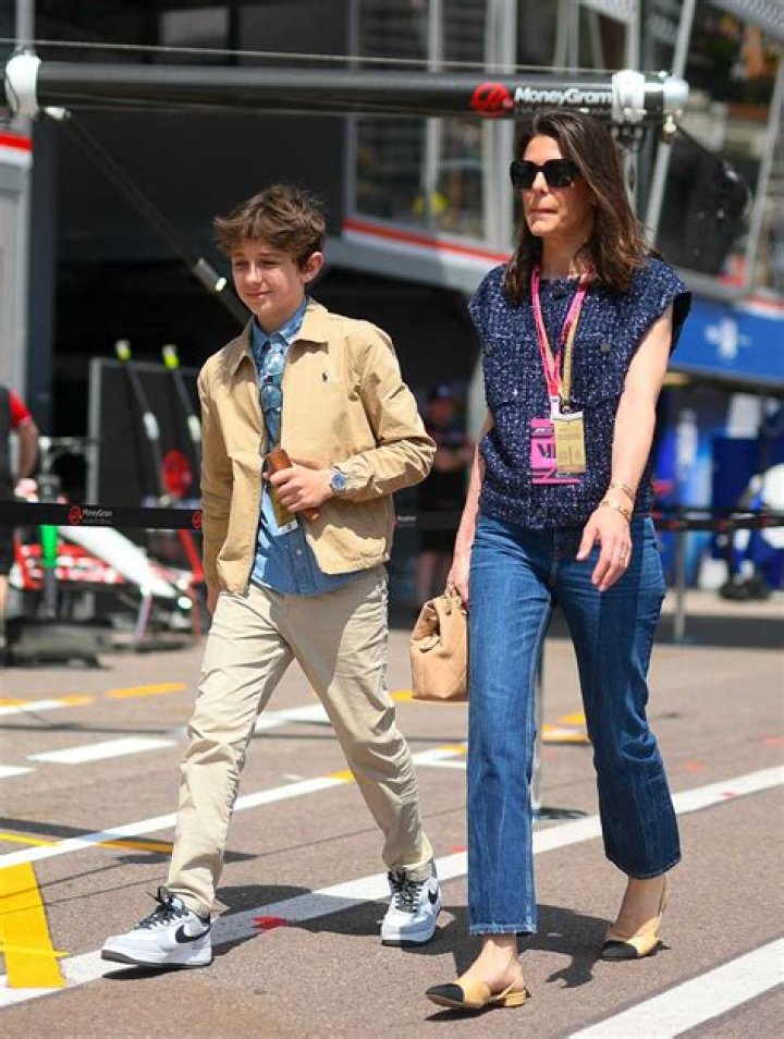 Charlotte Casiraghi shows off baby Raphael Elmaleh at the Gucci Paris Masters