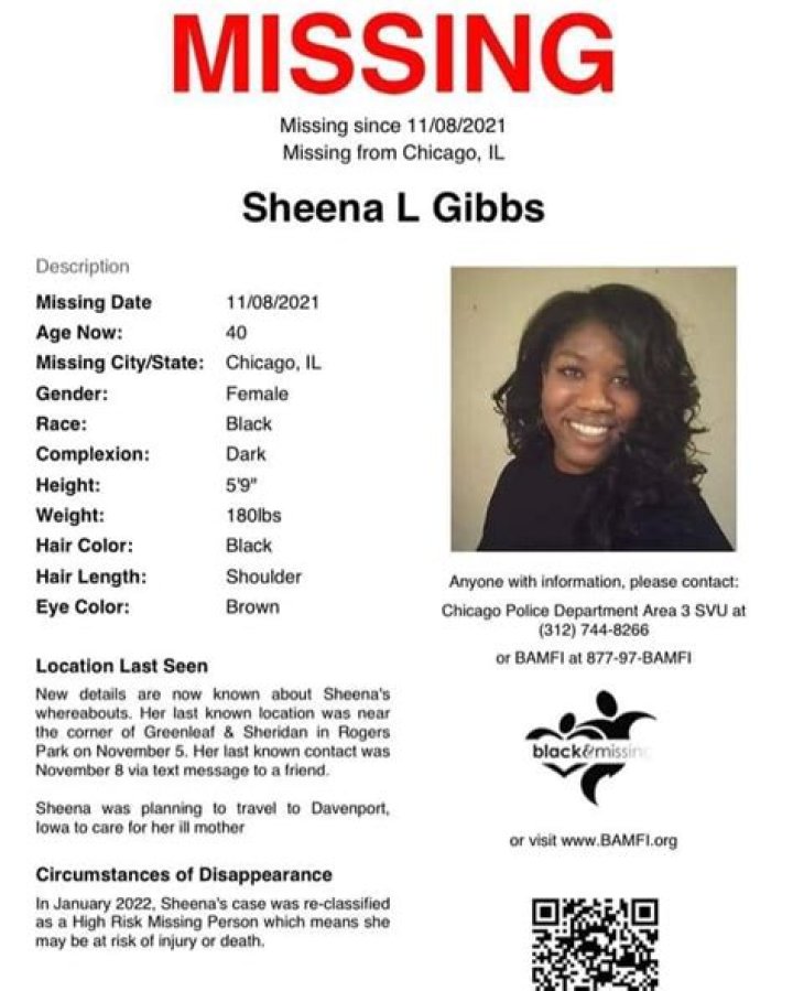 Chicago Sheena Gibbs Missing Update 2023: Is She Found Yet?
