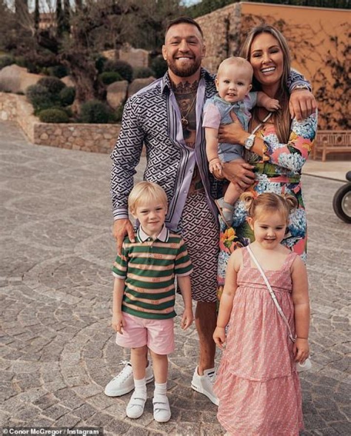 Conor McGregor welcomed a fourth baby with Fiancee Dee Devlin