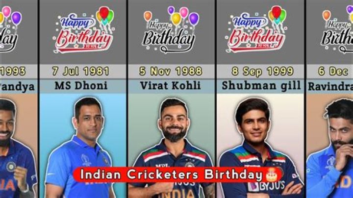 Cricketers Born November 5 | Famous Birthdays