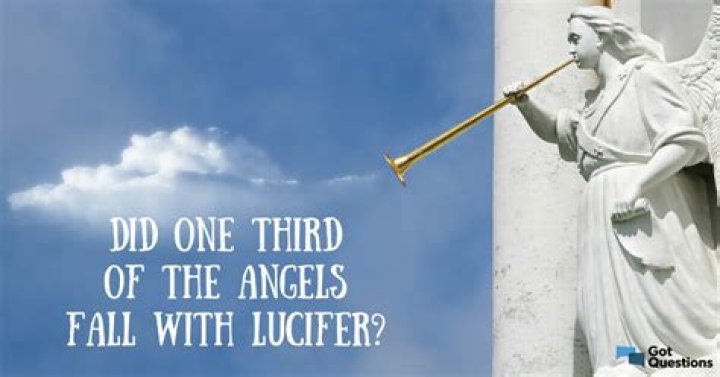 Did one third of the angels fall with Lucifer?