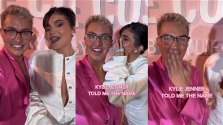 Did You Catch It? Kylie Jenner Whispers Her Son's Name At Launch Party