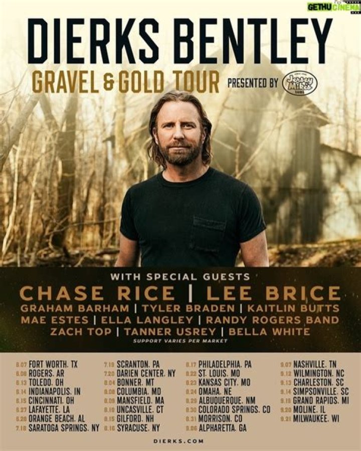 Dierks Bentley Bio (Wiki) 