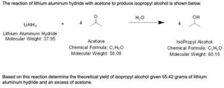 Does acetone react with aluminum?
