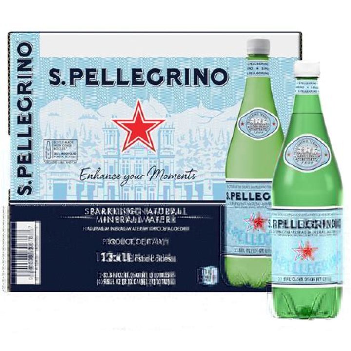 Does Pellegrino water have caffeine?