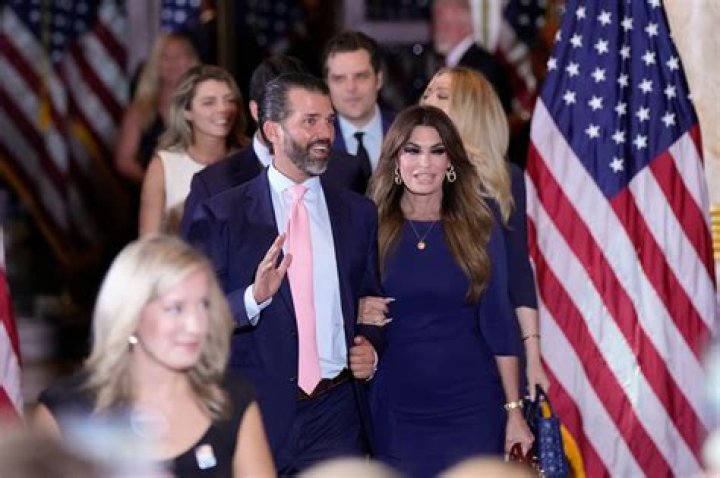 Don Trump Jr. & Kimberly Guilfoyle have been engaged for a year, gross
