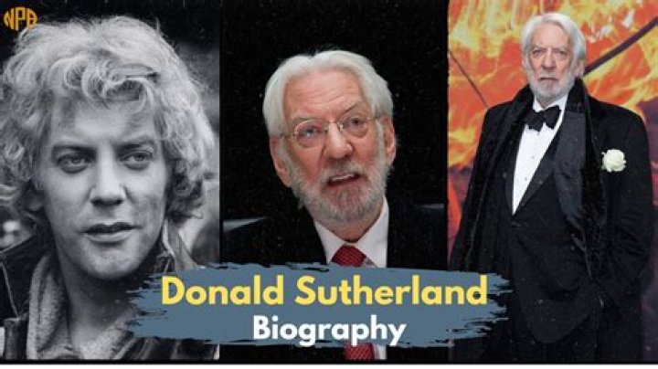 Donald Sutherland Bio (Wiki) 
