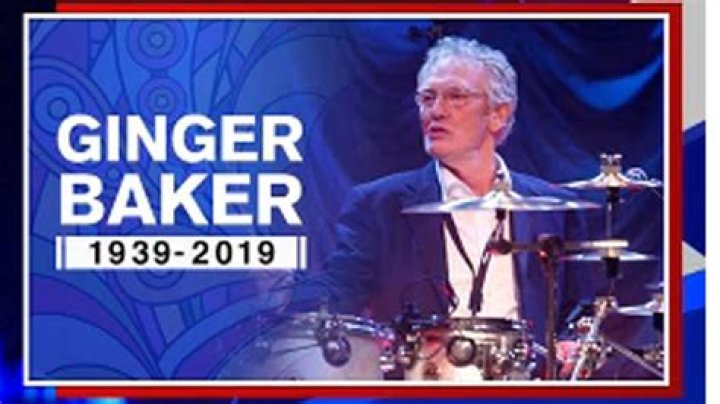 Drummer Ginger Baker is dead at the age of 80 in the UK!