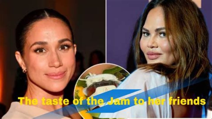 Duchess Meghan sent her ARO jam to Chrissy Teigen as the British media wept