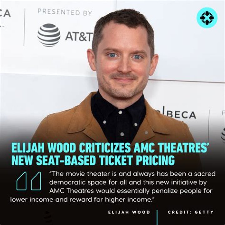 Elijah Wood: AMC’s new ticket pricing is punitive to lower income people