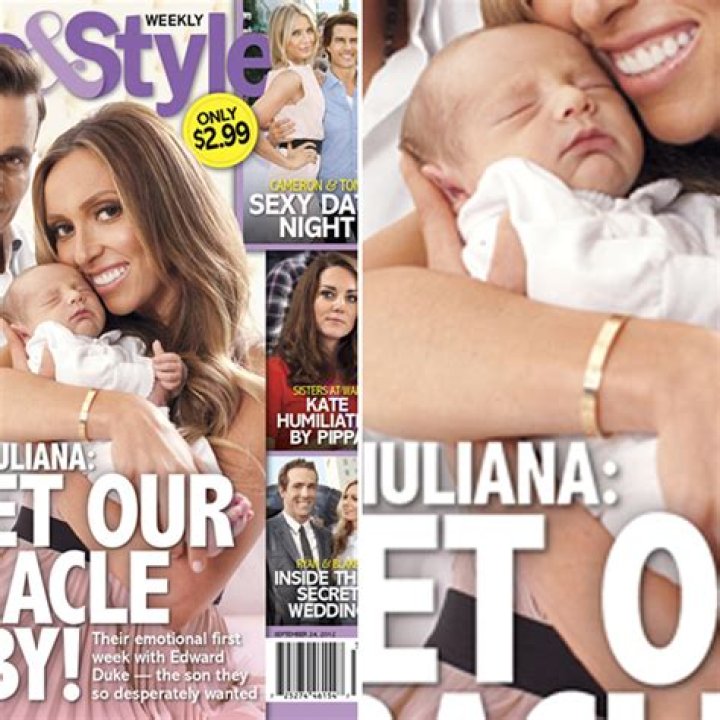 Giuliana & Bill Rancic reveal baby Edward Duke to Life & Style