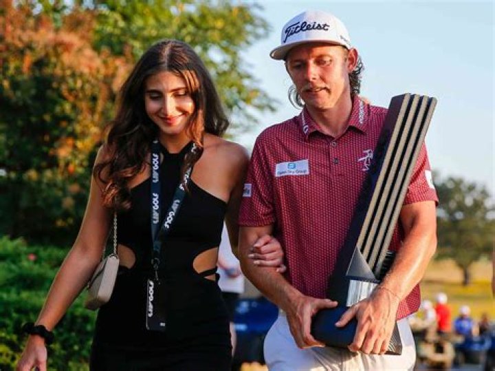
Golfer Cameron Smith New Girlfriend Shanel Naoum Joins Him As He Wins The First Players Championship 