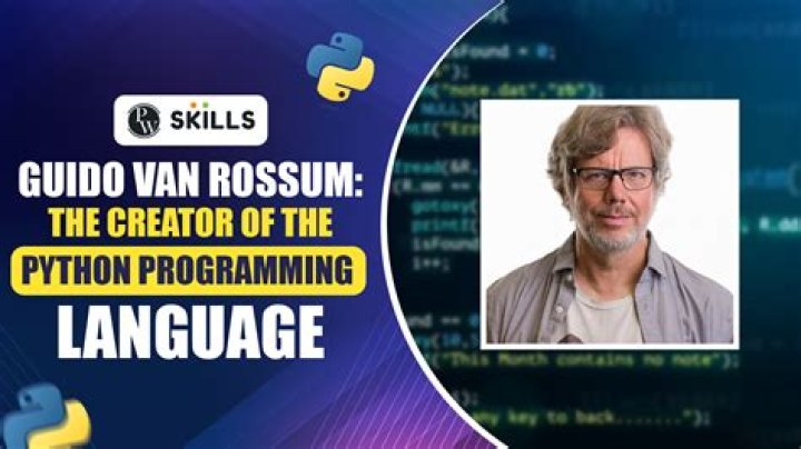 Guido van Rossum - Age, Family, Bio