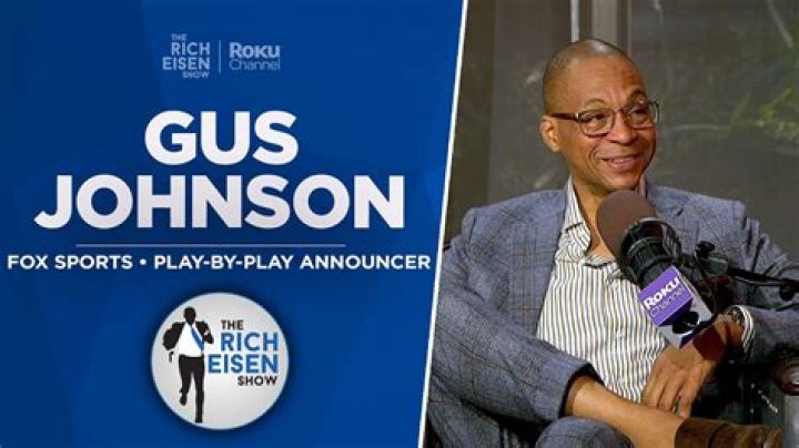 Gus Johnson (Sportscaster) - Age, Family, Bio