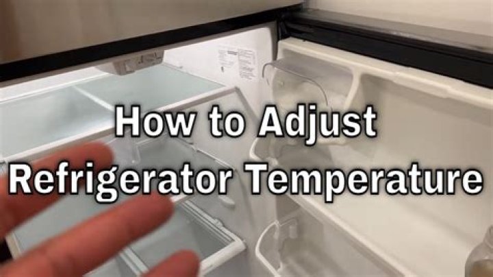 How do you adjust the temperature on a Liebherr refrigerator?