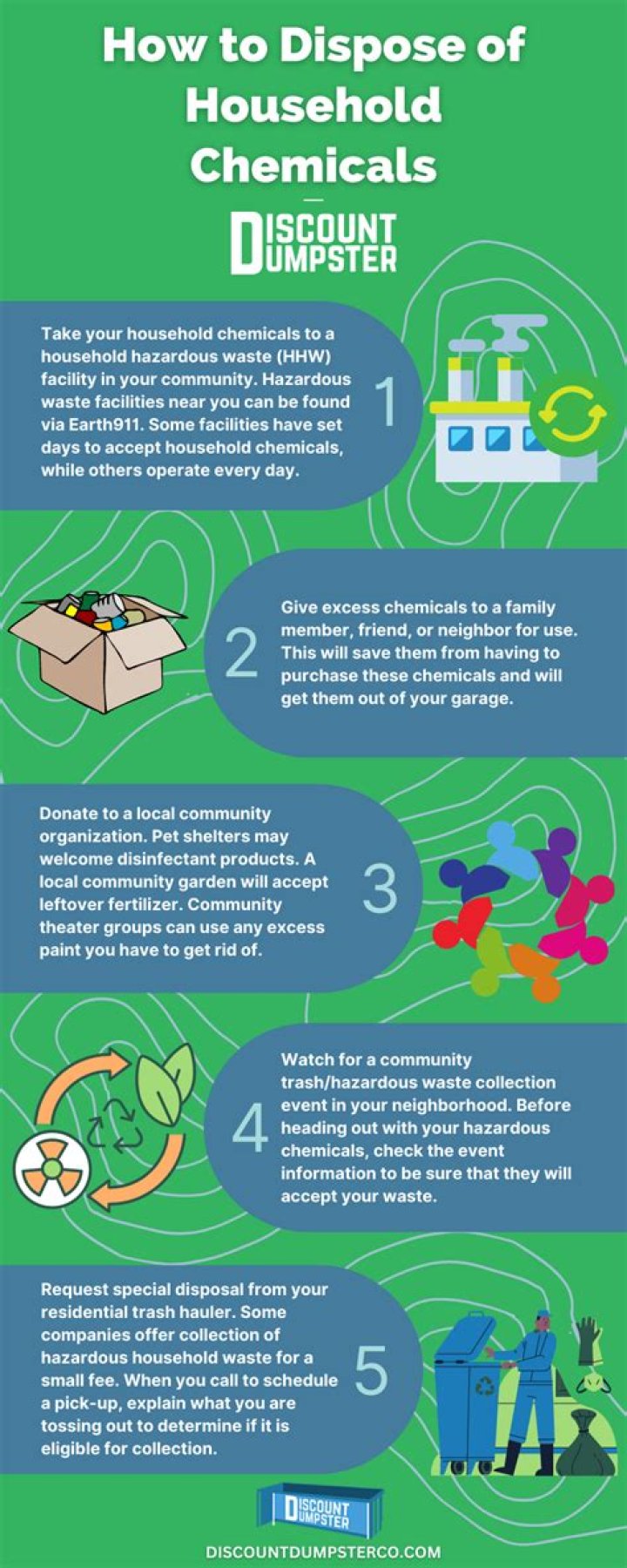 How do you dispose of DampRid liquid?