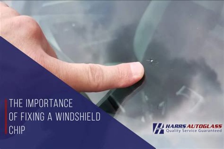How do you hide a windshield chip?