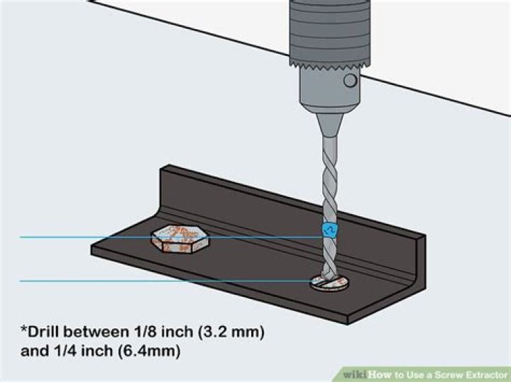 How does a screw extractor bit work?
