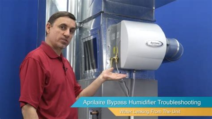 How does an Aprilaire humidifier work?