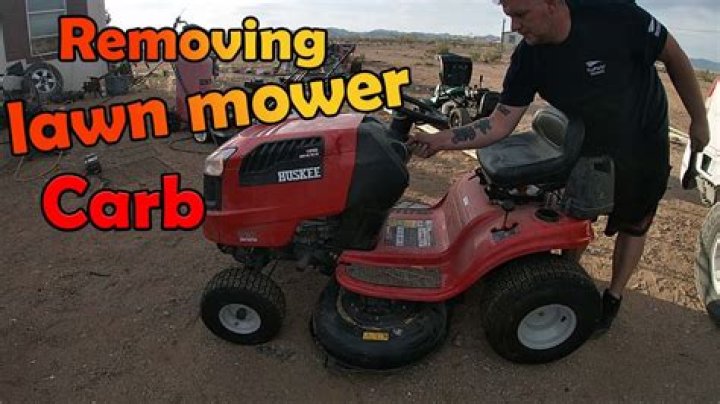 How does the governor work on a lawn mower?
