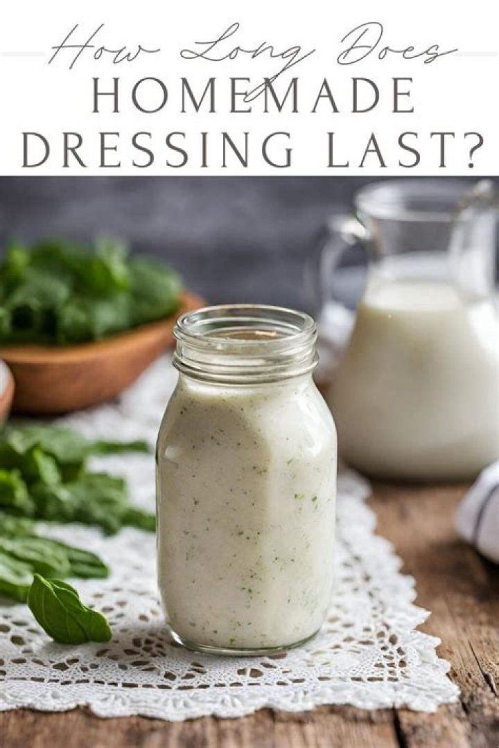 How long does homemade ranch dressing last?