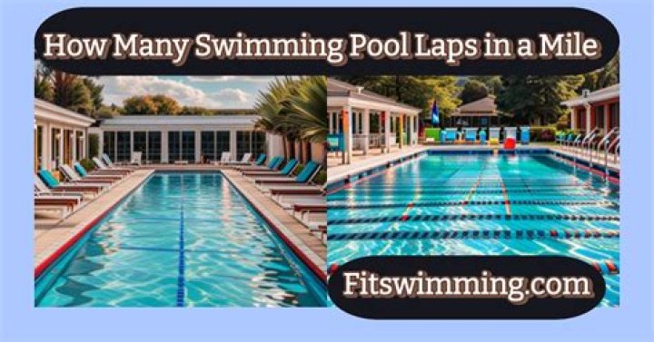 How many laps is a mile in a swimming pool?