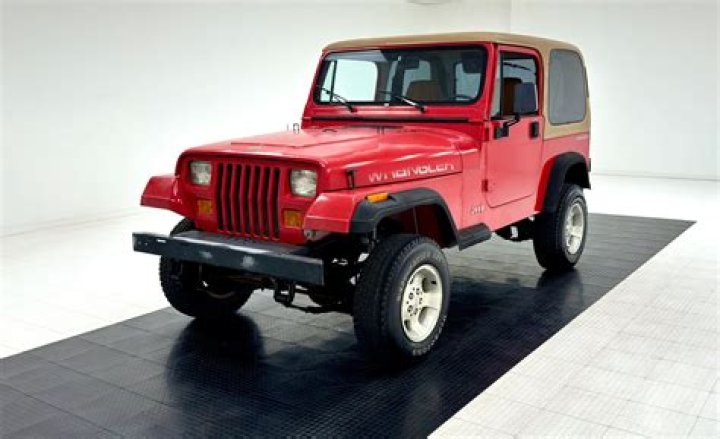 How much does a 1994 Jeep Wrangler weigh?