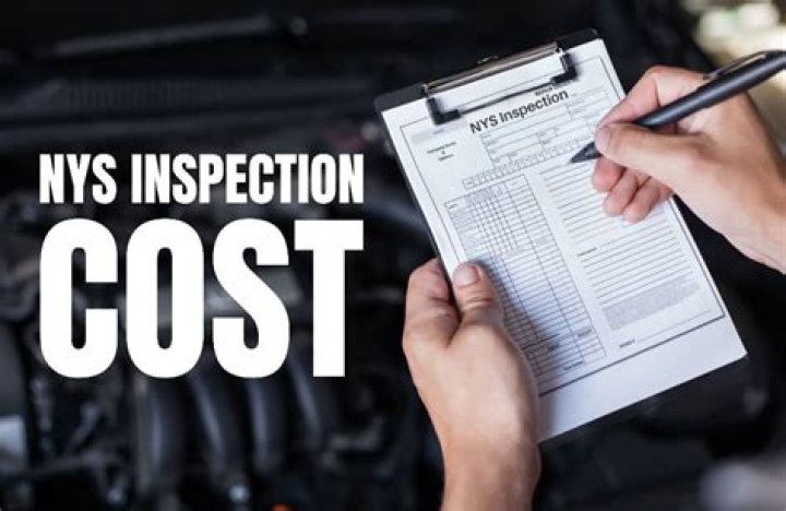 How much does a NY state inspection cost?