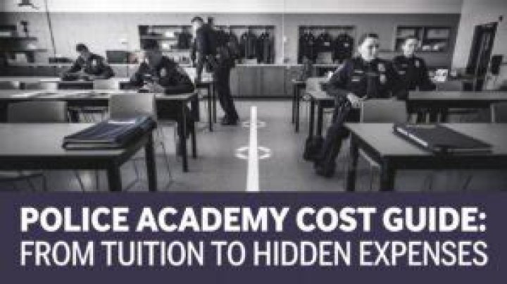 How much does Police Academy cost in California?